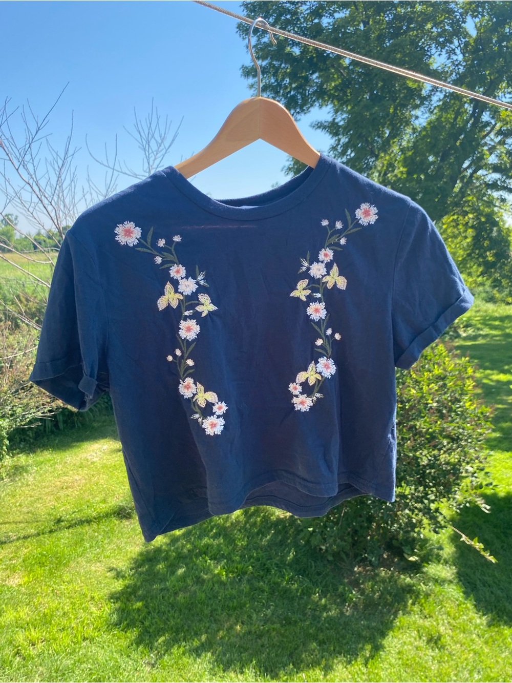 Bluenotes Cropped T Shirt
